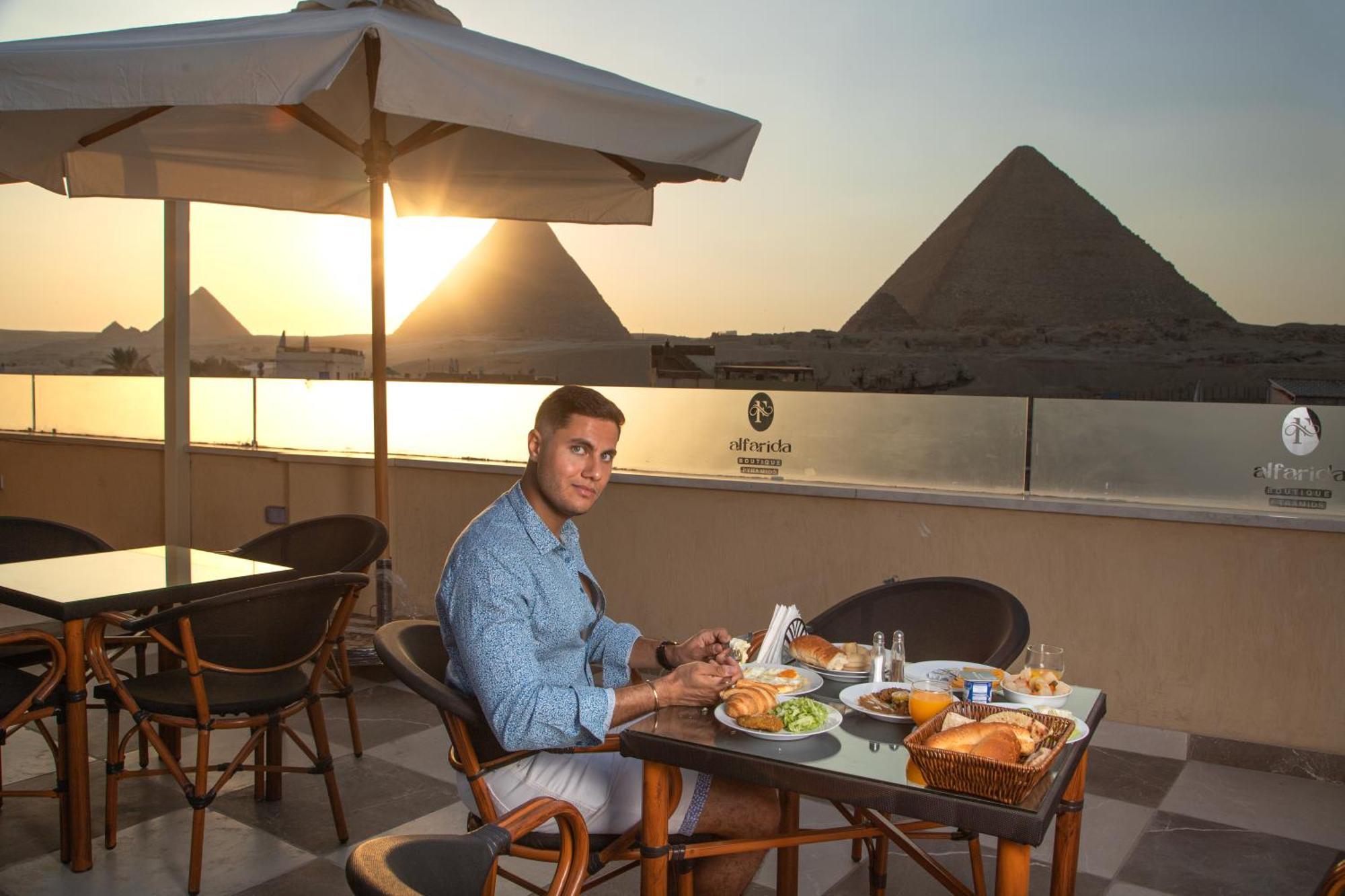 Al Farida Boutique Pyramids Hotel Kafret el-Gabal Exterior photo